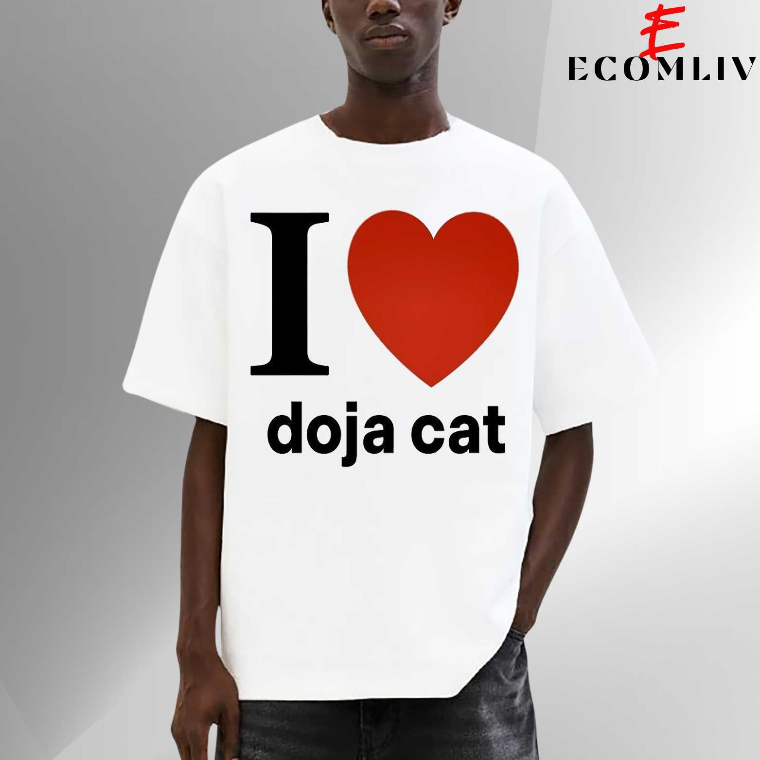 I Love Doja Cat T Shirt, Unisex T Shirt